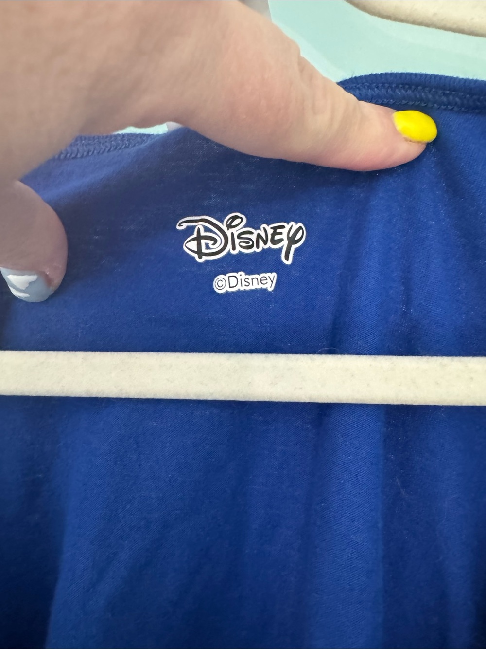 Royal Blue Tank with Winnie the Pooh graphic - Picture 3 of 5